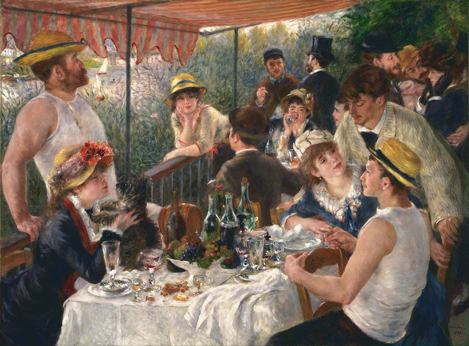 « Le déjeuner des canotiers », 1880-1881, Pierre-Auguste Renoir, The Phillips Collection, Washington D.C.