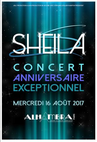 Actualité Sheila 2017 / MAJ du 24 mai