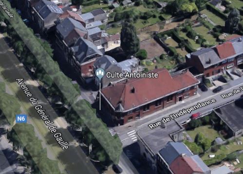 Mons - Avenue du Général de Gaulle 143 (Google Satellite - Vue 3D)