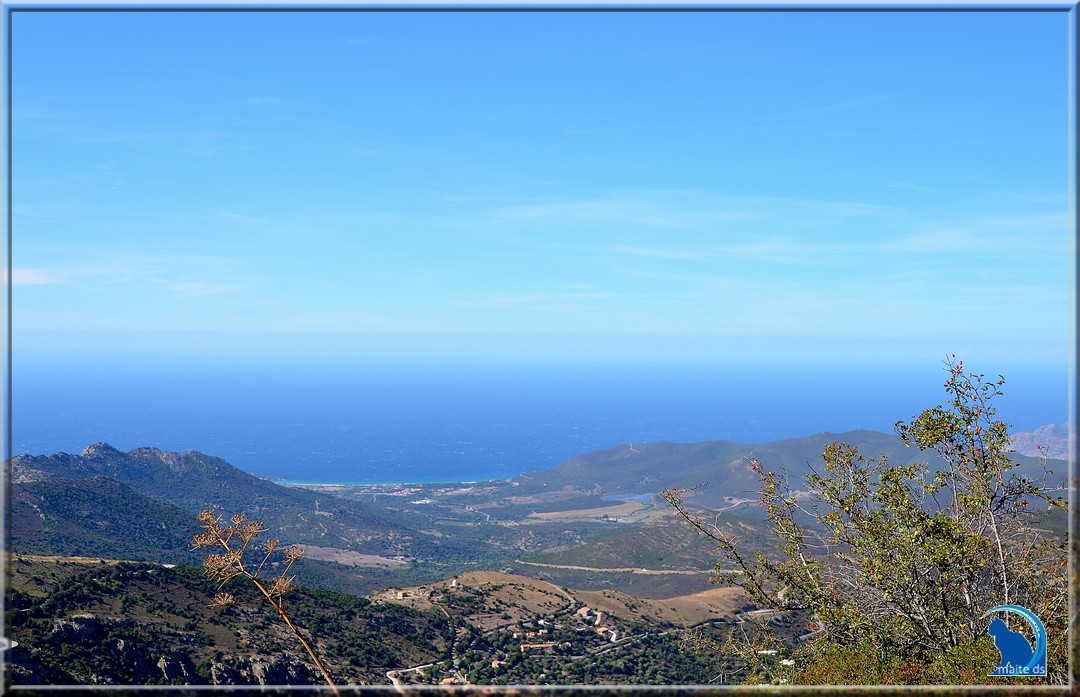 Sur la route d'Olmi-Capella Belgodere  Corse
