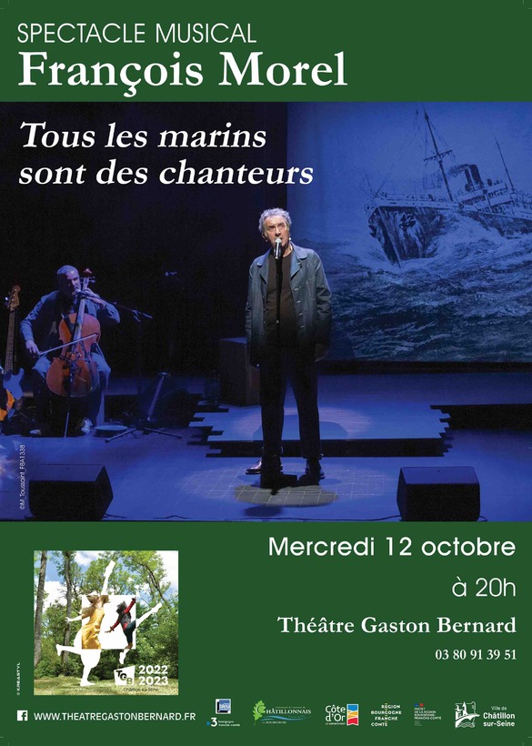 François Morel présente "Tous les marins sont des chanteurs" au TGB le 12 octobre 2022