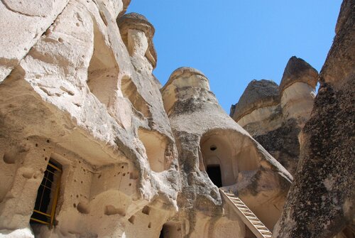 Les grottes de Cappadoce