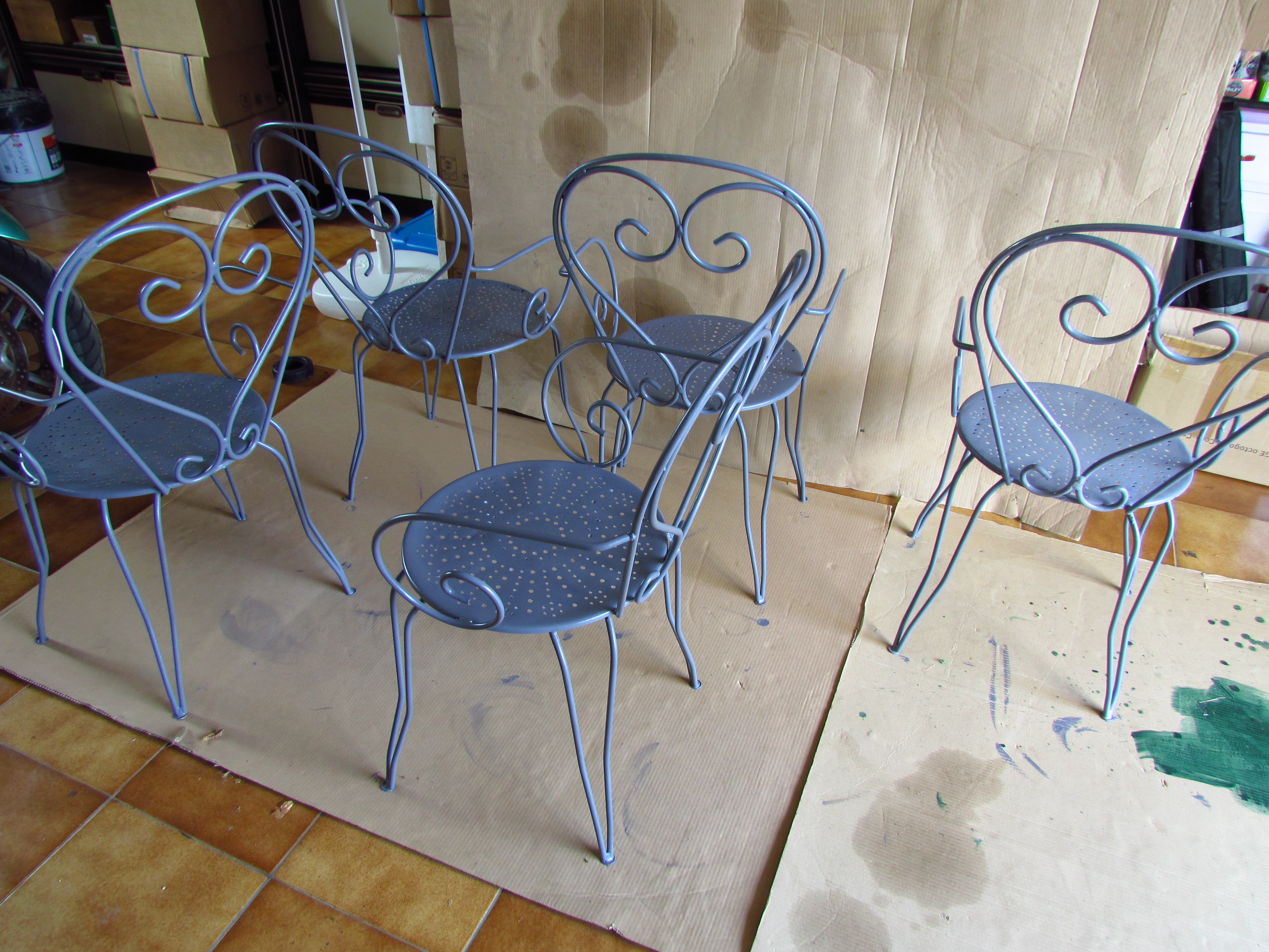 Salon en fer forgé bricodecojardination
