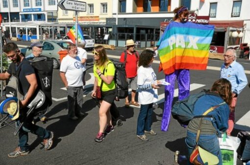 Brest-Armes nucléaires. Action de sensibilisation avant le Bout du monde (LT.fr-02/08/19-15h50)