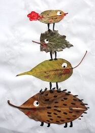 5 Autumn Crafts Ideas Made with Leaves