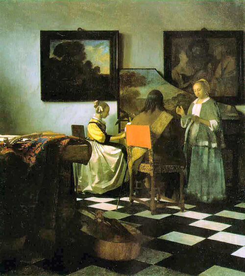 Vermeer, maître du confinement...