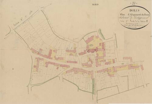 Extrait du Cadastre Napoléonien de Dolus