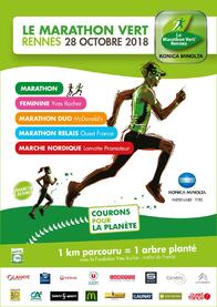 Le Marathon Vert - Rennes - Dimanche 28 octobre 2018