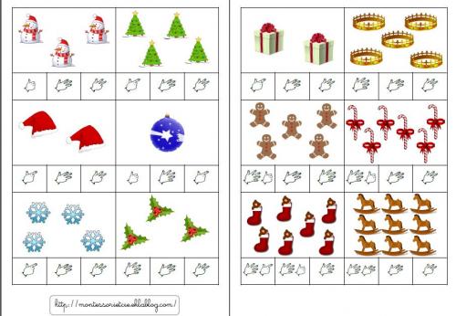 Cartes à choix multiples : Hiver/Noël/Epiphanie