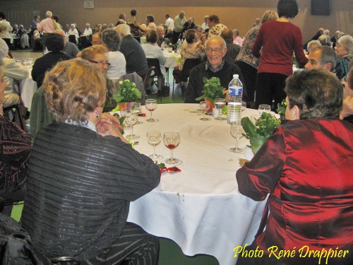 Le repas offert aux Séniors de la ville de Châtillon sur Seine...