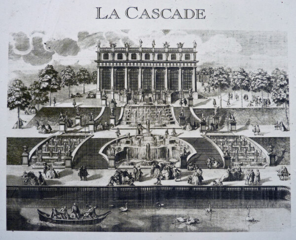 Lunéville - Château La cascade