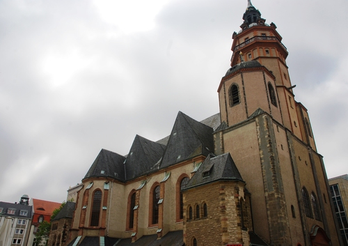 Leipzig: autour de l'église Saint Nicoles (photos)