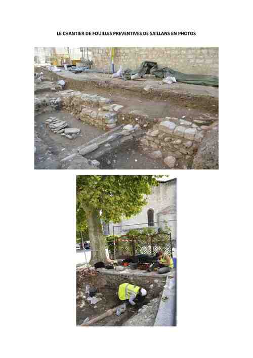 2013-12-18 un mur carolingien mis au_jour_Saillans - Textes et photos © SLC - 2013