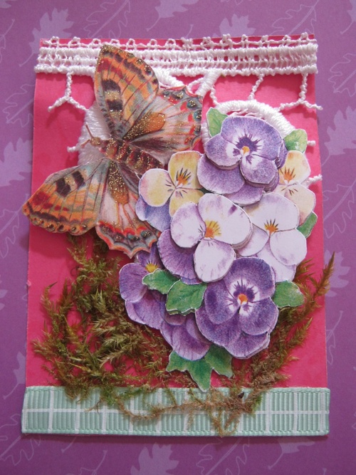 swap ATC fleurs  de chez Pascale: les échanges.