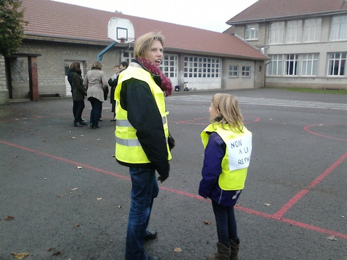 Merci aux parents d'avoir suivi le mouvement