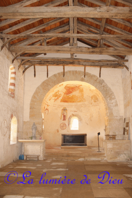 Semur en Brionnais, chapelle de Saint-Martin-la-Vallée