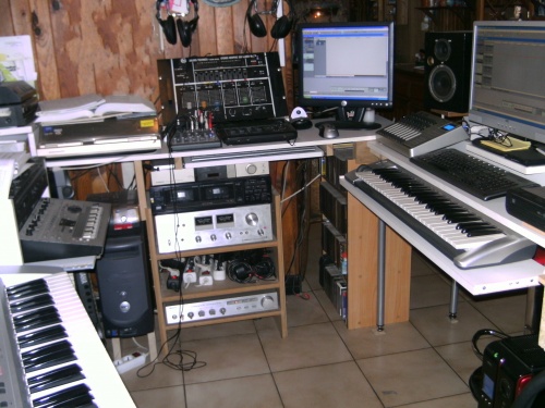 photo de mon home studio