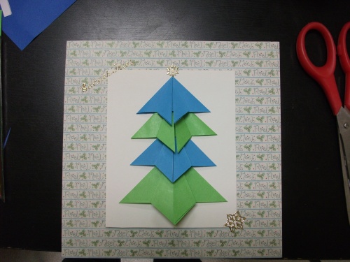 Papiers cartons origami