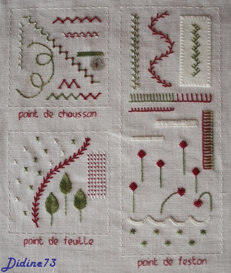 SAL mon cahier de broderie - feuillet 2 - page 3