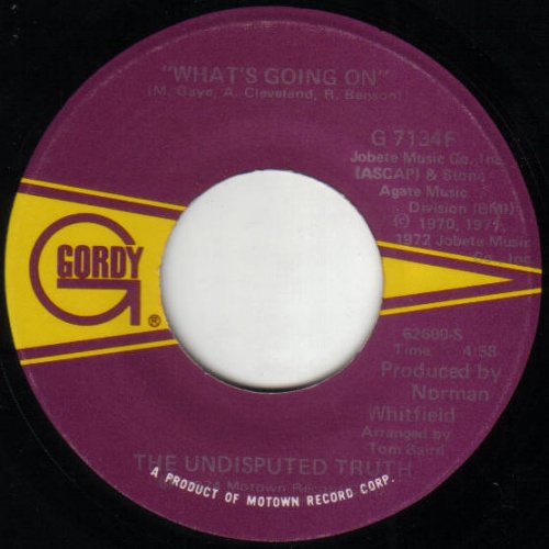 1974 : Single SP Gordy Records G 7134F / G 7134F Promo [ US ]