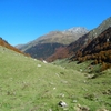 Descente vers les ruines de la cabane de Brousset