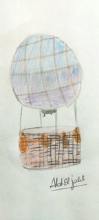 Concours dessin Jules Verne dessine une montgolfière 