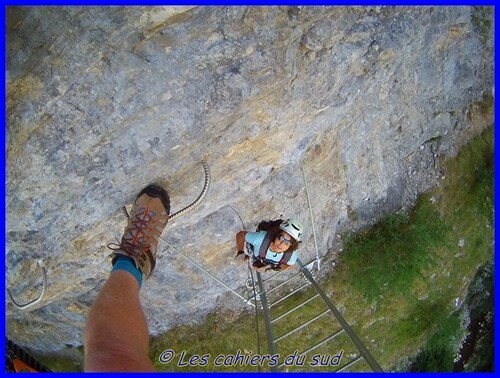 Devoluy, la via ferrata des étroits