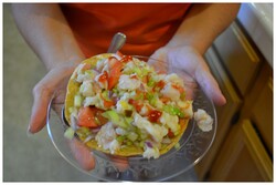 ceviche à la mexicaine par Mario