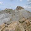Du sommet des Mallos de Lecherines (2452 m), le pico de la Garganta de Borau