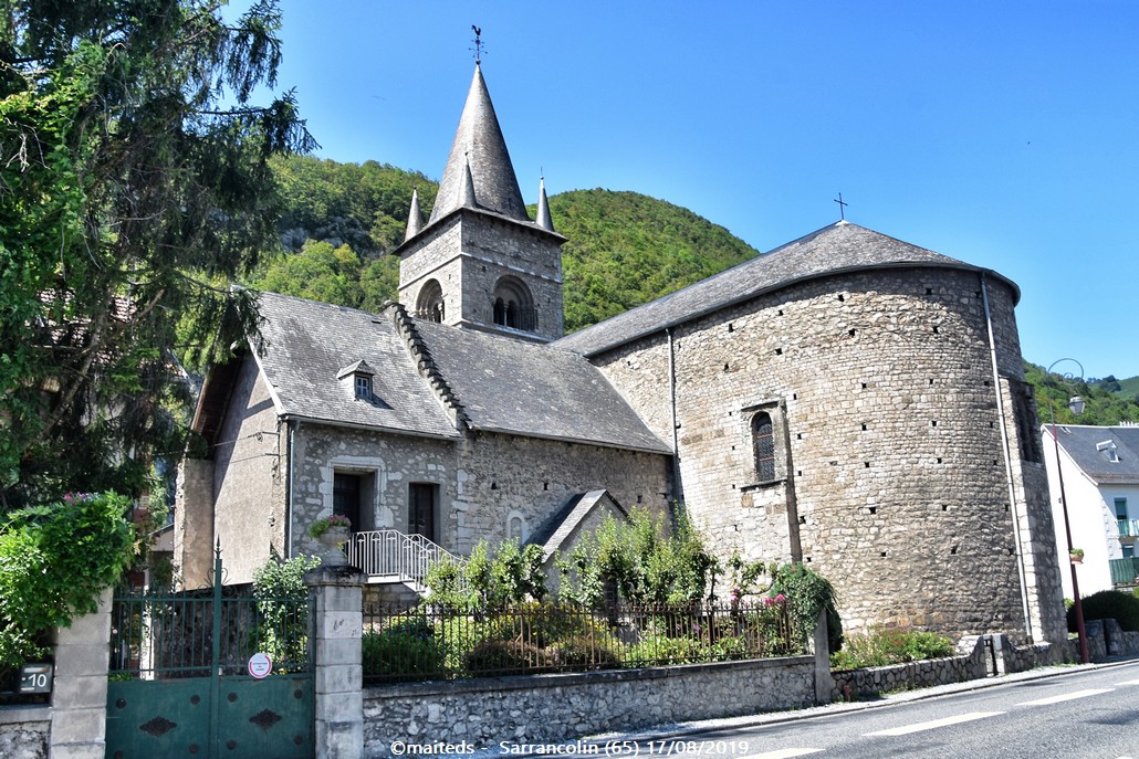 Église Saint-Ébons de Sarrancolin (65)