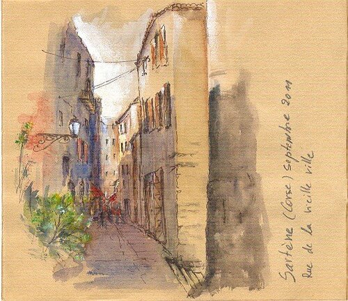 Sartène (Corse) vieille ville