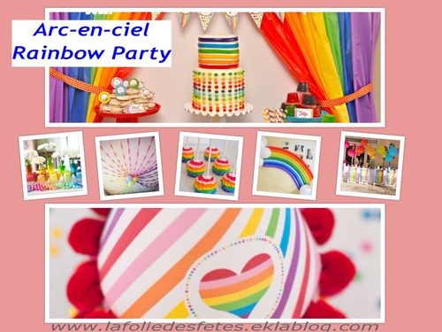 Organisation d'une Fête Arc-en-ciel / Rainbow Party