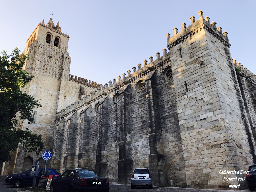 La cathédrale-basilique Notre-Dame-de-l'Assomption d'Évora/Portugal 2017 - 1