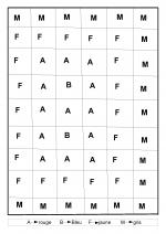 colorier les nombres : 1 à 9