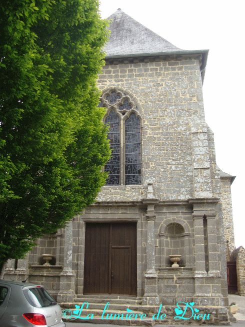 Le Tronchet : abbaye Notre-Dame du Tronchet
