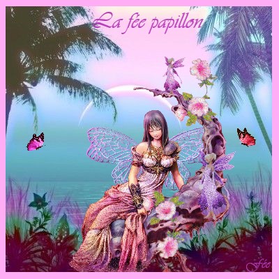 Défi "La fée papillon"