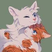 Cloudtail and Brightheart by 2dmedusa on DeviantArt