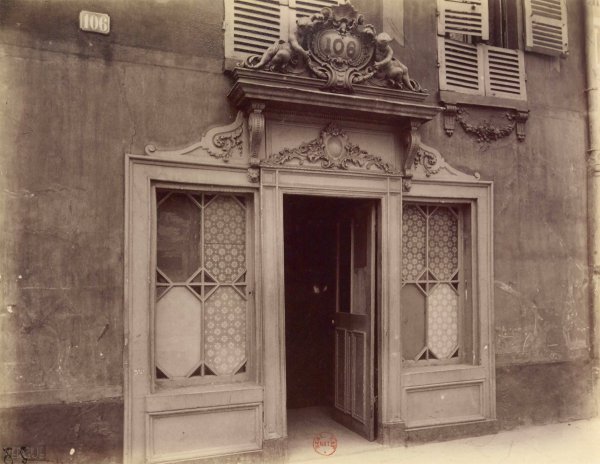 Eugène Atget : bordel, avenue de Suffren