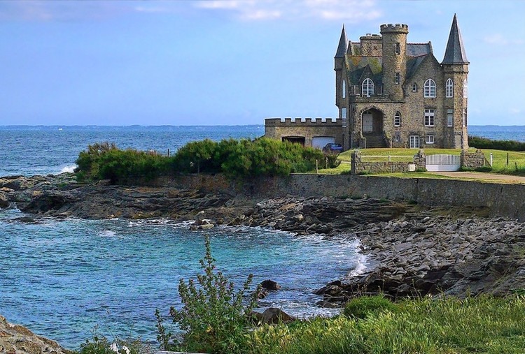 bretagne sud paysage - Image