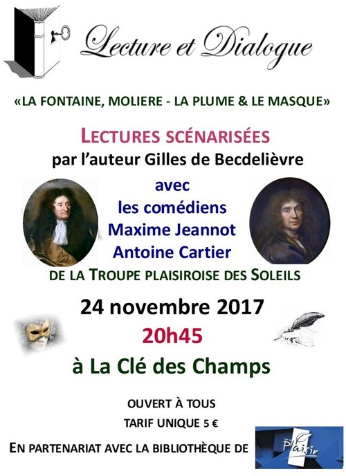 Nouveauté : Lecture scénarisée 