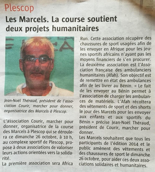 Les "Marcels à Plescop" - Revue de presse 2014...