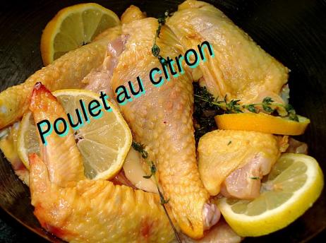 Poulet au citron du sud de France