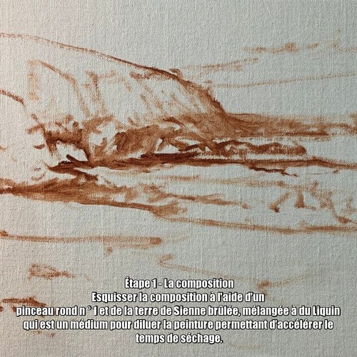 Dessin et peinture - vidéo 3452 : Comment peindre des falaises balayées par les vagues ? - huile,acrylique.