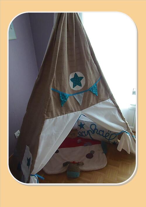 Fabriquer un tipi