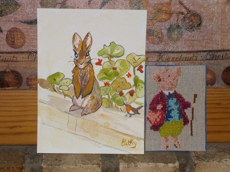 Echange atc "Beatrix Potter" avec Douby : septembre.