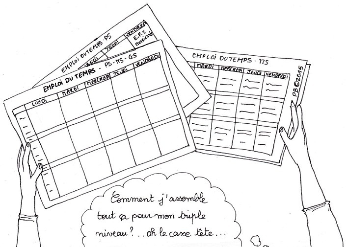 emplois du temps
