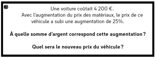 ABORDER LES POURCENTAGES EN CM2