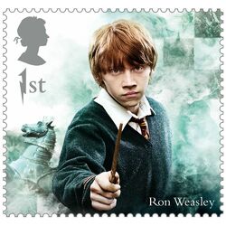 Timbres Harry Potter émis par la Royal Mail