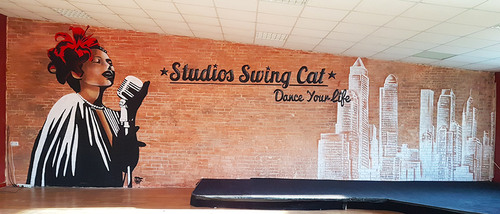 Billie Holliday à l'ecole de danse Studios Swing Cat à Montpellier (34) -novembre 2016- 