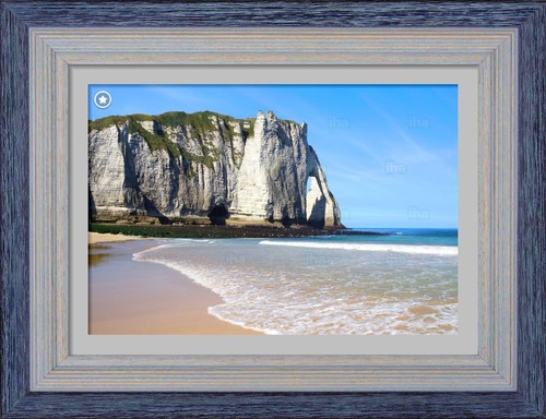 Dessin et peinture - vidéo 2481 : Les falaises d'Etretat - peinture de plein air à l'huile ou à l'acrylique.